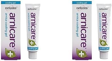 Nelsons Arnicare, Arnica, Cooling Gel, with Arnica Montana, Natural Grapefruit & Menthol, Cools & Soothes The Skin, Massage into Tired Muscles, Legs and feet 30 gr (Pack of 2)