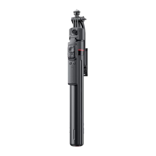 Tripod 360 Yüz Takipli Akıllı Gimbal Çok Amaçlı Kumandalı 1.76 Cm Selfie Çubuğu TT07 Siyah