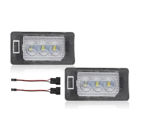 Luces matrícula LED de alta intensidad y durabilidad para BMW E46 E90 F10