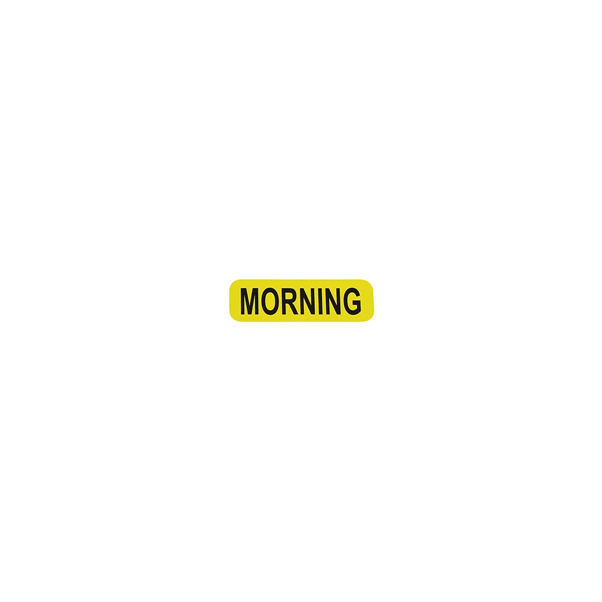 Morning Medical Labels Rouleau de 500 étiquettes 1,5 x 3,8 cm