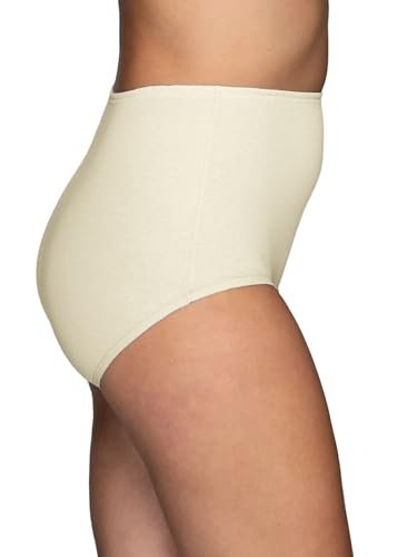 Image of Vanity Fair Women's High Waisted Underwear, Full Coverage Ladies Panties, Perfectly Yours Briefs