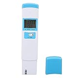 sxhlseller misuratore ph digitale per acqua, penna tester ph digitale per coltura idroponica 2 in 1 con display retroilluminato, connettività app mobile per coltura idroponica, bere