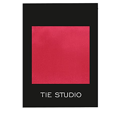 Image of TIE STUDIO Men's Solid Pocket Square | Size- 10cm x 10cm | Colour-Royal Blue | Pack of 1 |