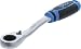 Produktbild BGS 2181-3 | Durchsteck-Umschaltknarre | Abtrieb Sechskant 22 mm | feinverzahnt | ergonomisch | rutschfest | Knarre | Ratsche