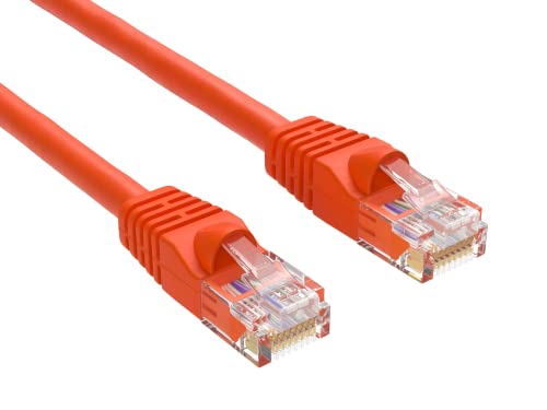 Cable Leader Cat 6 UTP 1.5 ft Naranja miniatura 1
