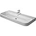 Happy D.2 Console Porcelain Bathroom Sink with Overflow