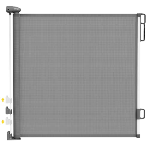 Retractable-Baby-Gates-for-Stairs-Dog-Gates-for-Doorways-Mesh-Baby-Gate-Extends-to-54-Wide-34-Tall-Pet-Gate-Indoor-Use-for-Hallways-Porch-Patio-Outdoor-Gray
