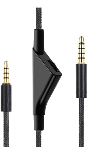 Leclooc LOGITECH G -- BLACK Replacement Cord For G Pro X cover