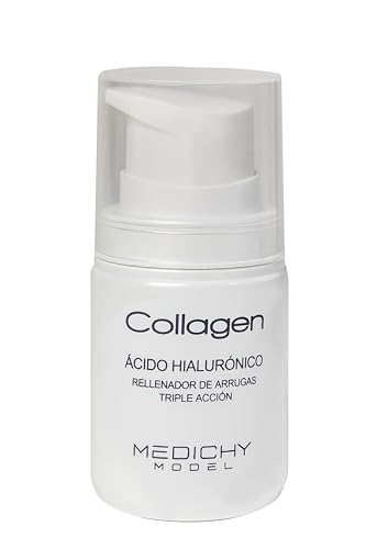 MEDICHY MODEL - Collagen Ácido Hialurónico - Hidratación y Rejuvenecimiento Intensivo - Fórmula Antiedad para Piel Firme y Suave - 50 ml