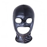LeinoX Ultimate Comfort and Style: Full Cover Soft Leather Balaclava Mask - The Perfect Halloween Headgear