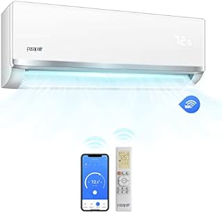 18000 BTU Wifi Enabled Mini Split Air Conditioner — 19.5 SEER 230V Ductless Mini Split AC/Heating System with Pre-Charged Inverter Heat Pump — Cools Up to 1250 Sq. Ft. - Ship From US
