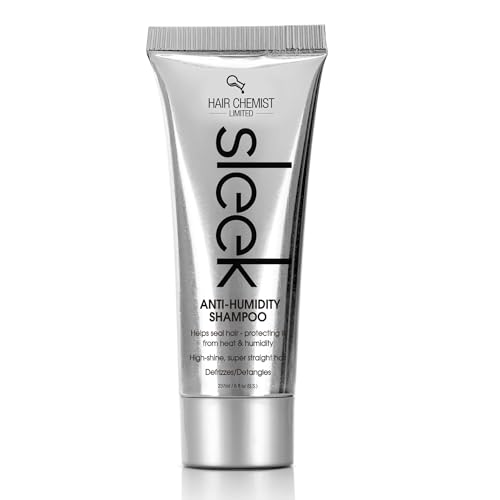 Hair Chemist SLEEK Anti Humidity Shampoo 8 oz. - Frizzy Hair Shampoo for Silky Hair & Super Straight...