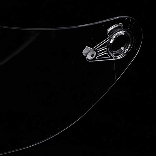 non-brand Motorradhelm Visier Ersatzvisier UV Schutz Helmvisier für JK-902 JK-316 JK-105, aus PC Material - Saubere Linse