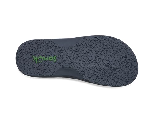 Image of Sanuk On the Rocks Men's Beach Sandals | Flip Flops for Men | Quick Dry Flip-Flop Slides | Supportive & Lightweight | Arch Support Footbed