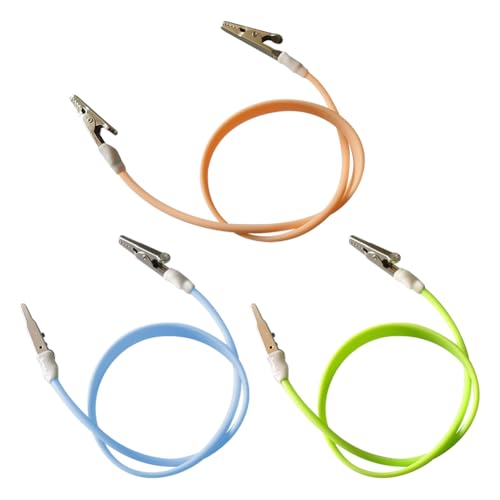 FSSTUD Lot de 3 pinces en silicone pour serviette dentaire, masque, pour jeunes et personnes âgées
