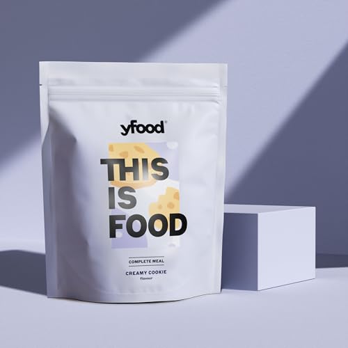 yfood Creamy Cookie Powder, Biscuit Flavour, 12 Meals