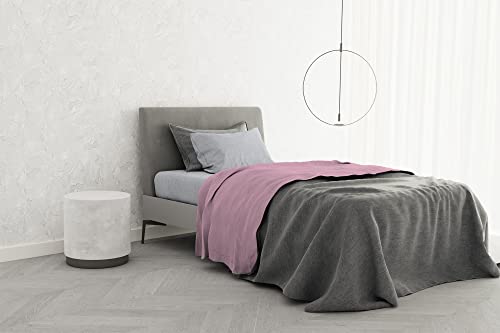 Trendy Chic Bed Set, Pink, Square and Half, King single - Image 2