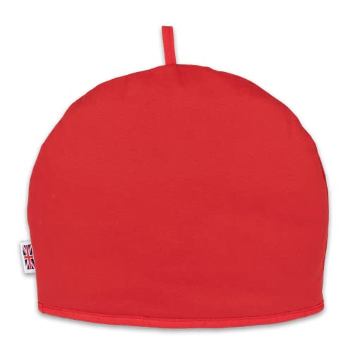 Muldale Tea Cosy for Teapot in Jubilee 100% Cotton Extra Thick Wadding | Made in England, UK | Tea Cosy Covers Fit 1 to 6 Cup Teapot Warmer Neutral Kitchen Textiles Range