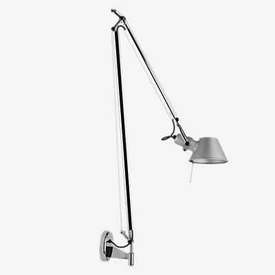 Artemide Tolomeo Braccio Parete   LED (aluminio pulido y anodizado, 2700 K)