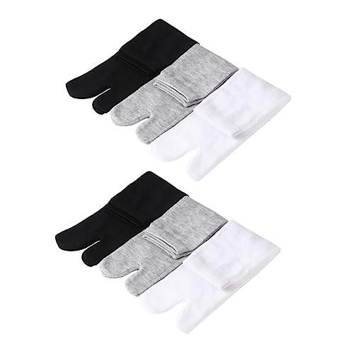 GALPADA Finger Socks Women Comfortable Two-finger Socks Made of Gentle Material