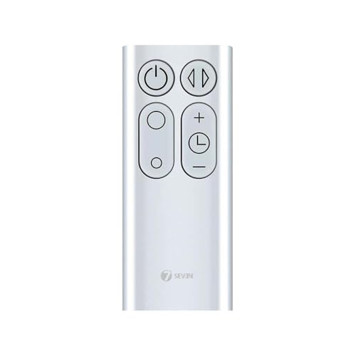 Image of 7SEVEN Compatible with Dyson Fan Remote Original Part Number 965824-01 965824-02 Which Suitable for AM06 AM07 AM08 Model's Fan, Non Magnetic Housing, Required CR2032 Battery