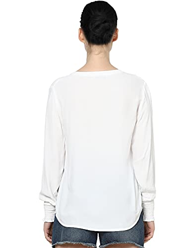 Image of ONLY Women's Solid Slim Fit T-Shirt