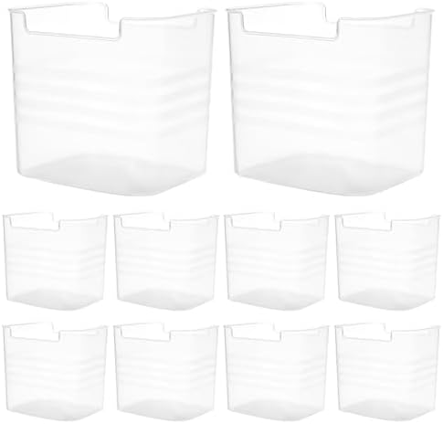 10 Piece Fridge Organizer Storage Box for Refrigerator Side Door ...