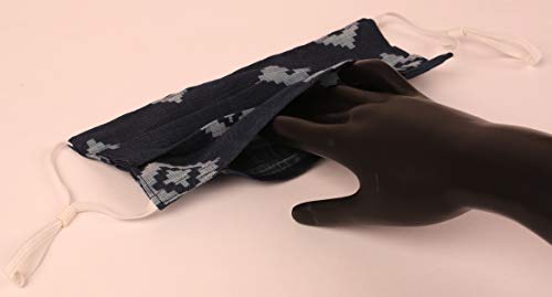 Image of Touchstone Filter pocket nose bridge double layer anti-pollution smog smoke cold cough protective cotton face mask Reusable Machine Washable for men, women.