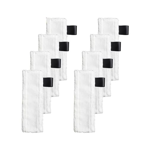 Repuesto De Paño Y Almohadillas For Mopa De Vapor For Karcher, Compatible Con Aspiradoras Easyfix SC1 SC2 SC3 SC4 SC5, Fácil De Instalar.(8PCS)