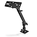 Bzcovac Marine Electronic Mount, Fish Finder Bracket, Anodized Aluminum Monitor Mount with 350° Swivel, Adjustable Height, Easy to Install, Mounting Plate Fits Most Monitors