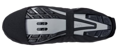 VAUDE Bike Gaiter - Wasserdichte Fahrradüberschuhe mit Reflektoren in schwarz | Regenschutz Gamaschen für Fahrradfahrer | Verstellbare Klettbefestigung | Inklusive praktischer Aufbewahrungstasche VAUDE Bike Gaiter - Wasserdichte Fahrradüberschuhe mit Reflektoren in schwarz | Regenschutz Gamaschen für Fahrradfahrer | Verstellbare Klettbefestigung | Inklusive praktischer Aufbewahrungstasche