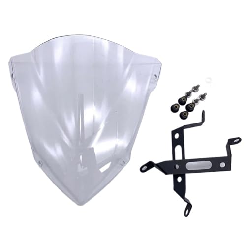Pare-brise Moto pour MT07 et FZ07 2018-2020 - Déflecteur de Vent Noir