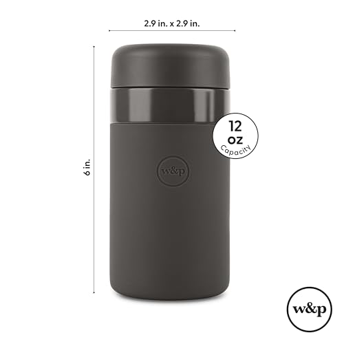 W&P Porter Insulated Water Bottle, 12oz Lavender, Vacuum Insulated Stainless Steel with Ceramic Coating, Leak Proof, Dishwasher Safe - Thumbnail 6