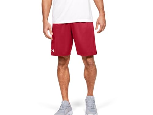 Under Armour Mens Locker 9In Pocketed Short RED LG