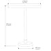 SUS 304 Stainless Steel Hand Towel Holder Standing Tree Rack for Bathroom Vanities Countertop, Brushed Finish DZY06-LS