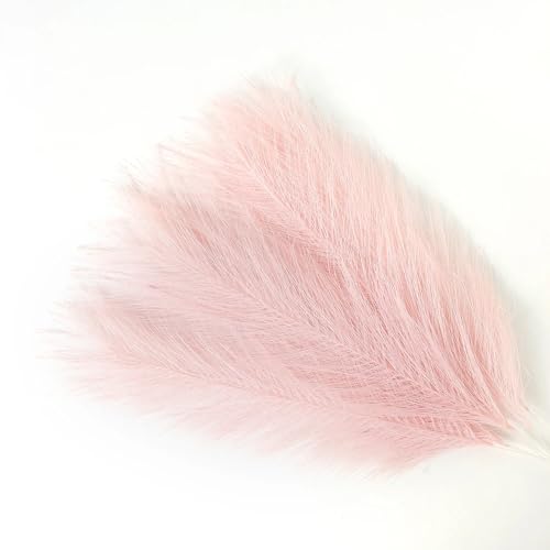 Ramo de Pasto Pampas Artificial 10pcs Rosa Decorativo miniatura 1