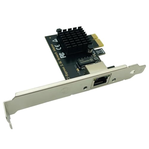 Tarjeta de Red PCI Express 2.5Gbps Ethernet Gigabit PCIE LAN 1 Puerto RJ45 para Intel I225V para PC de Escritorio miniatura 3