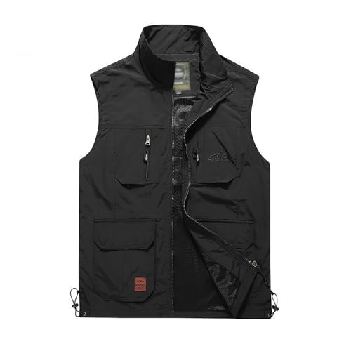 Image of Hbufnha Mens Lightweight Vest Work Travel Safari Sport Jacket Padded Puffer Vest
