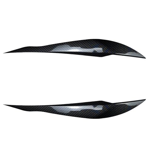 Paupières de phares BMW F30 F31 corriger regard fade en ABS Noir