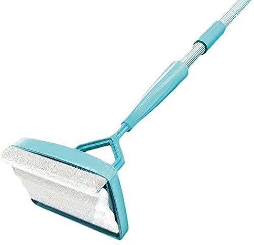 Baseboard Mops de Limpieza, Mango Largo Microfibra Plegable Herramienta para Limpiar zócalos Cover