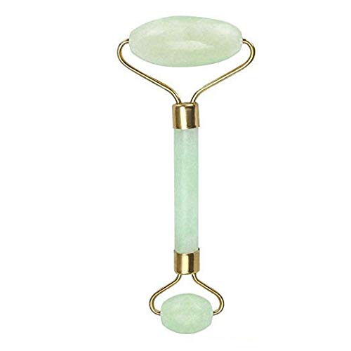 Jade Roller for face - 100% Real Natural Jade Stone roller
