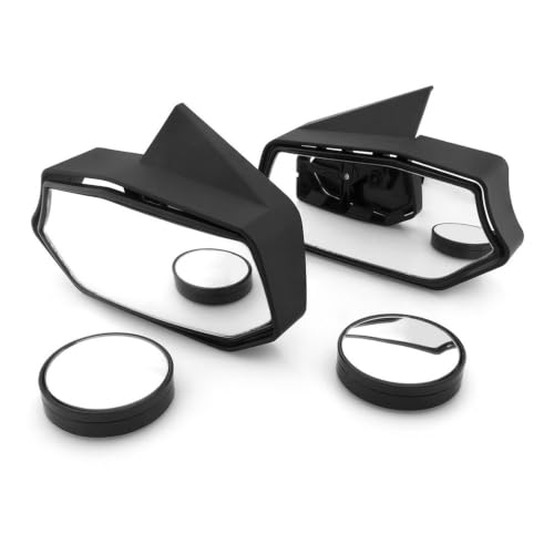 Retrovisor motocicleta para Xmax 250 300 400 espejos laterales convexos con soporte modificación ABS
