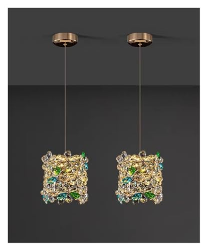 Lumière luxe entrée armoire et vestiaire : suspension cristal fleur au design français