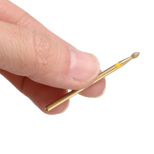 Juego de 8 fresas diamantadas 2.3 mm con recubrimiento de titanio miniatura 5