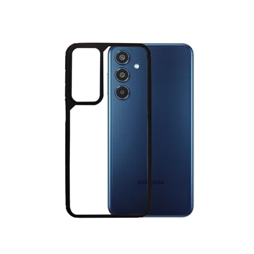 Image of AIBEX Crystal Clear Back Case Compatible with Samsung Galaxy M35 5G Back Cover Case | 360 Degree Protection | Shock Proof Design | Transparent Back Cover (PC & TPU, Bumper)