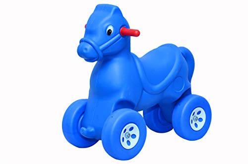 Image of Little fingers Horse Ride on Toy with Wheels