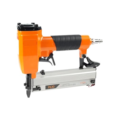 QZCX Pistola Sparachiodi Elettrica, P630 Pistola Chiodatrice Pneumatica Micro Pin Senza Testa Compatta, Adatta For Chiodi Con Lunghezza Gamba 10-30 Mm, For Armadi, Lavorazione Del Legno, Classica