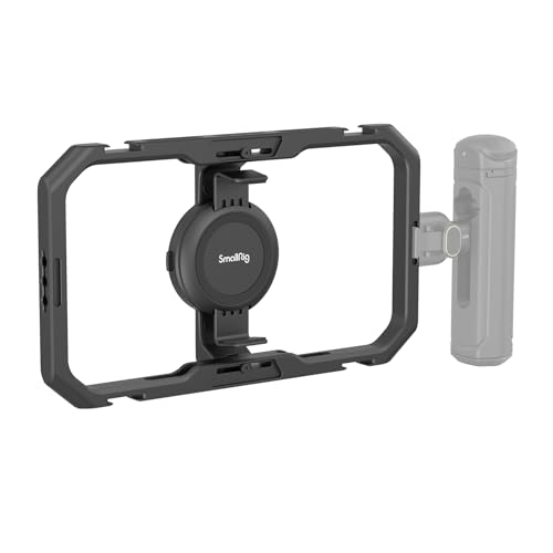 SMALLRIG Jaula Universal para Teléfono de Liberación Rápida, Soporte Magnético para Plataforma de Video para Apple para MagSafe, Estuche Resistente para iPhone, Samsung, Huawei y más-4299