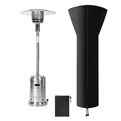 Haube Für Terrassenheizer Heizpilz Wetterschutzhülle Abdeckung Schwarz, 226**85 * 48CM Witterungsbeständig, Outdoor