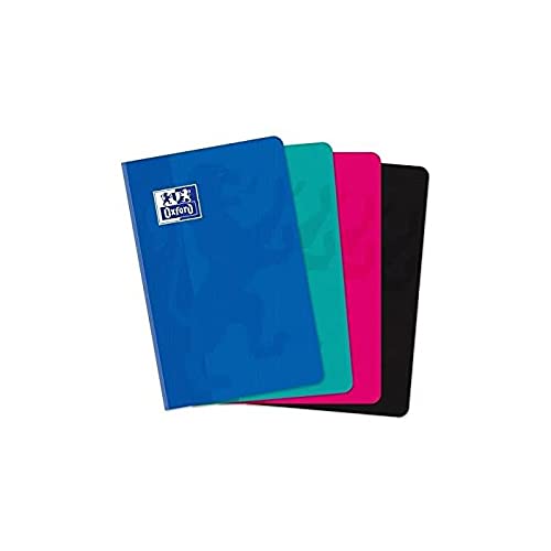 Carnet broché OXFORD petits carreaux idéal pour le bureau et les voyages